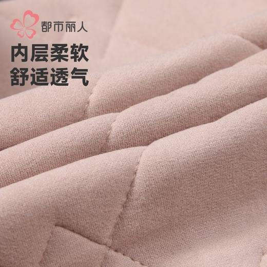 都市丽人保暖内衣羊毛绗缝男士保暖衣保暖背心单件FWH4A5 商品图5