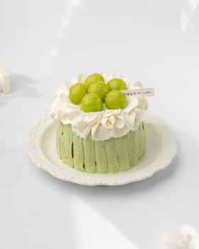 【口味蛋糕】抹茶青提 4英寸五十铃抹茶奶油蛋糕