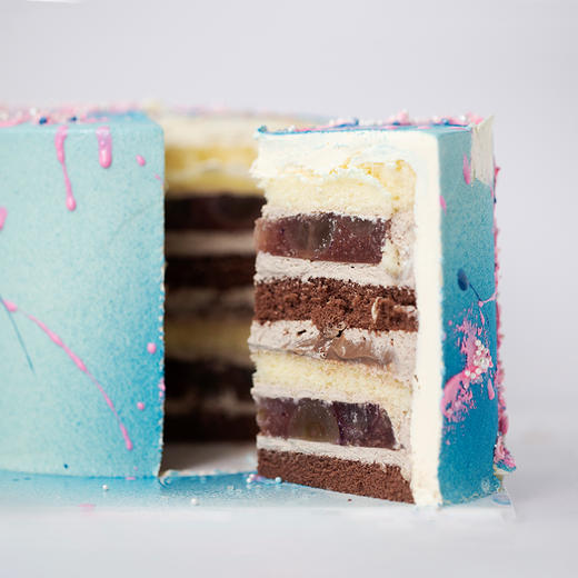 即将下架！2025新版「处女座」夏黑葡萄乌龙茶味蛋糕 ｜十二星座唯美星空系列 商品图5