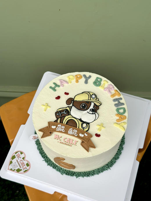 汪汪队狗狗 ‌小砾手绘蛋糕 商品图0