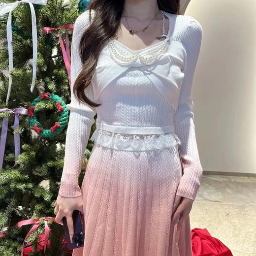 【专用】MAXRIENY2025年新款春季丁达尔渐变千金风毛衫(货号:MF85SW760) 商品图0