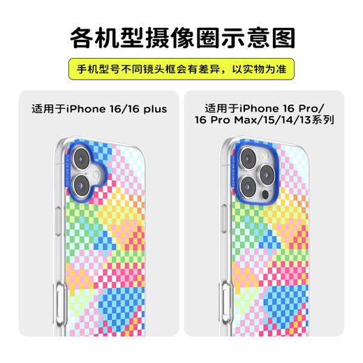 【旅行的回响】马赛克艺术 POPCASE手机壳 MagSafe Popcase磁吸款 撞色 iPhone16/15/14 商品图3