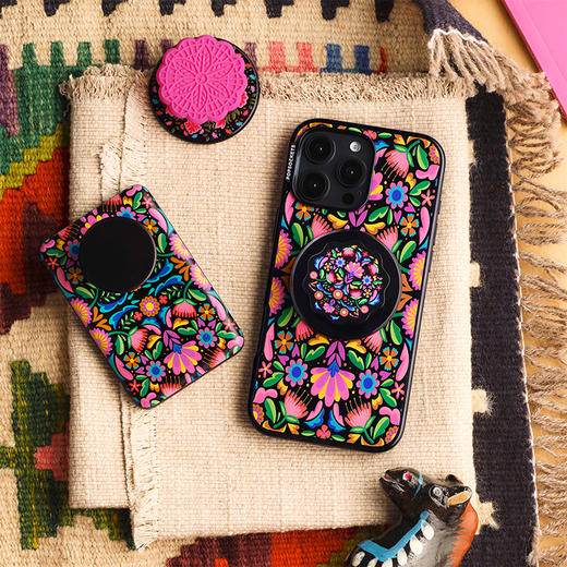 【旅行的回响】玛雅刺绣 POPCASE手机壳 MagSafe Popcase磁吸款 撞色 iPhone16/15/14 商品图1