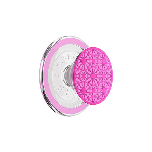 【旅行的回响】玫瑰花砖·MagSafe圆啪嗒 MAGSAFE磁吸手机气囊支架 Round圆啪嗒系列 红色 商品图0