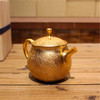 常滑烧黄金龙鳞纹后手茶壶250ml（昭龙作） 商品缩略图2