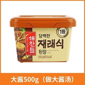 韩国进口好餐得传统大酱500g/盒黄豆酱韩式料理大酱汤专用酱料豆瓣酱
