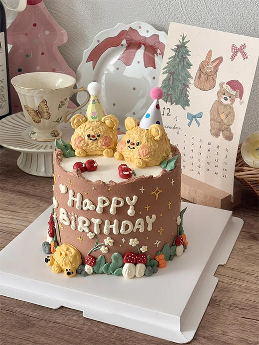 森系黄油小熊 - 千层 商品图0