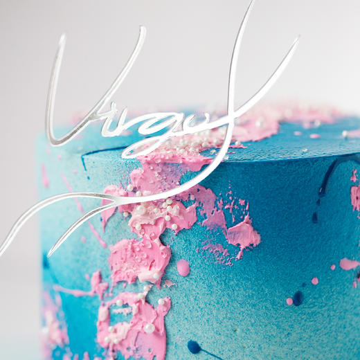 即将下架！2025新版「处女座」夏黑葡萄乌龙茶味蛋糕 ｜十二星座唯美星空系列 商品图2