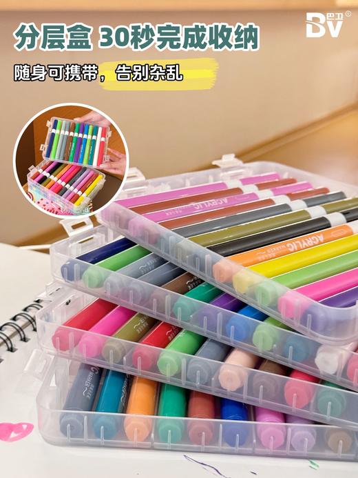 BV巴卫糖果丙烯马克笔 48色的色彩魔法 商品图5