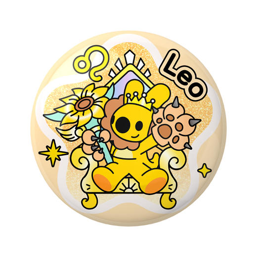 团团星座系列吧唧徽章 商品图6