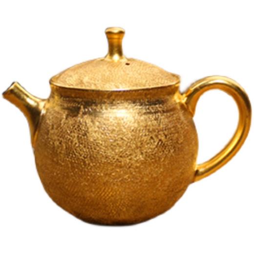 常滑烧黄金龙鳞纹后手茶壶250ml（昭龙作） 商品图4