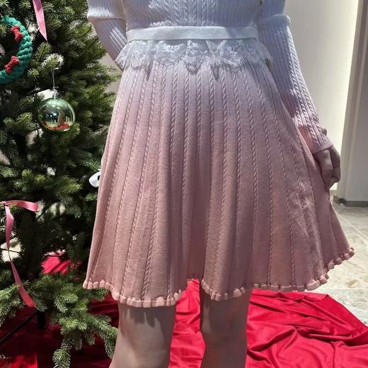 MAXRIENYMAXRIENY2024年新款秋冬丁达尔渐变荷叶边半裙(货号:MF85SK766) 商品图0