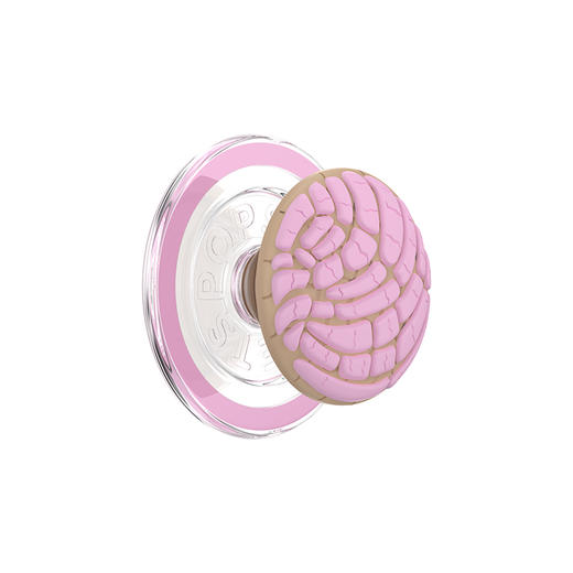 【旅行的回响】贝壳面包·MagSafe圆啪嗒 MAGSAFE磁吸手机气囊支架 Round圆啪嗒系列 粉色 商品图0