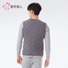 都市丽人保暖内衣羊毛绗缝男士保暖衣保暖背心单件FWH4A5 商品缩略图3