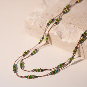 订购8周到｜Tityaravy-PADMA-透辉石 长项链［法国设计师］