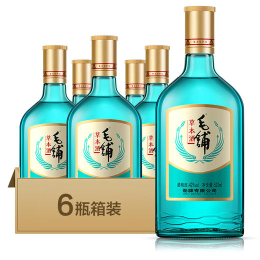 【新品】42°劲牌毛铺草本酒（绿荞）520ml 商品图0