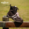Safiya/索菲娅2025时尚拳击靴复古反绒休闲百搭运动高帮德训鞋SFD4116060 商品缩略图1