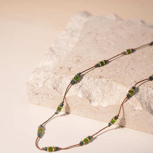 订购8周到｜Tityaravy-PADMA-透辉石 项链［法国设计师］ 商品图0