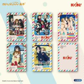 漫序 轻音少女 森林系列 插画相卡 5包/盒 国谷