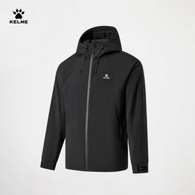 卡尔美复古文化系列男士梭织外套（带帽）6544WT1015