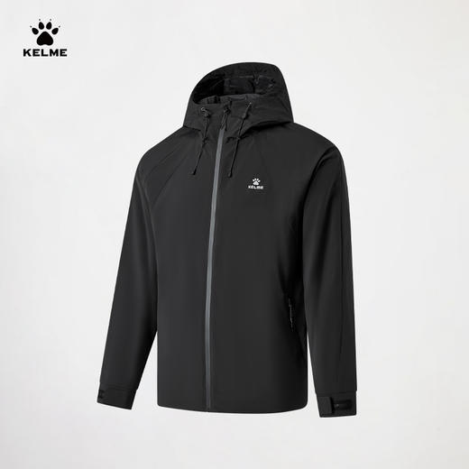 卡尔美复古文化系列男士梭织外套（带帽）6544WT1015 商品图0