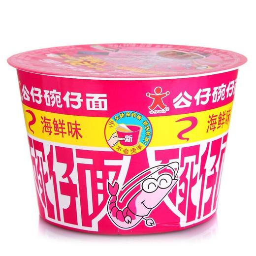 公仔碗仔面 海鲜味75g/杯 商品图1
