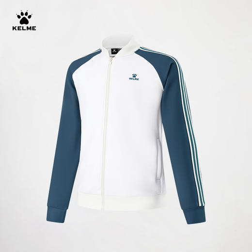 卡尔美复古文化系列男士针织外套（立领）6534WT1016 商品图2