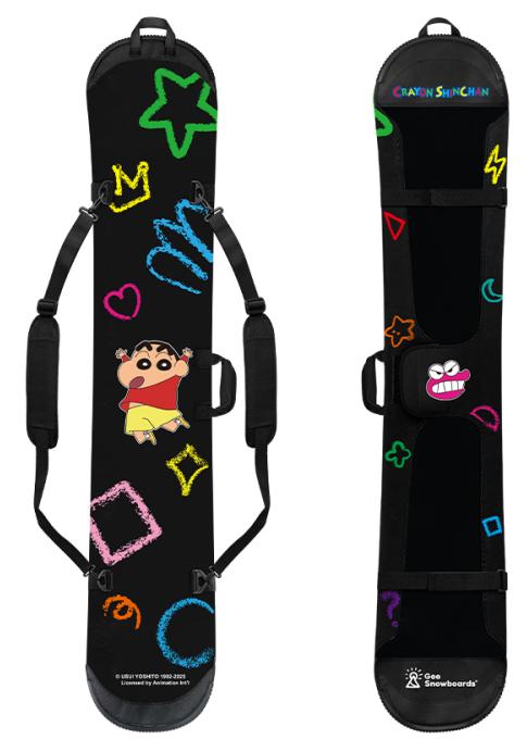 25/26Gee snowboard保护套 蜡笔小新 蜡笔画 商品图0