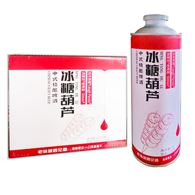 拉夫熊猫 冰糖葫芦中式精酿啤酒 1L*6瓶整箱