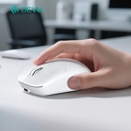 迪沃DEVIA灵跃系列无线蓝牙+2.4G双模静音鼠标笔记本电脑通用 商品图3