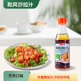 三岛和风沙拉汁芥末味210g/瓶蔬菜水果沙拉酱油醋汁家用日式拌面调味料