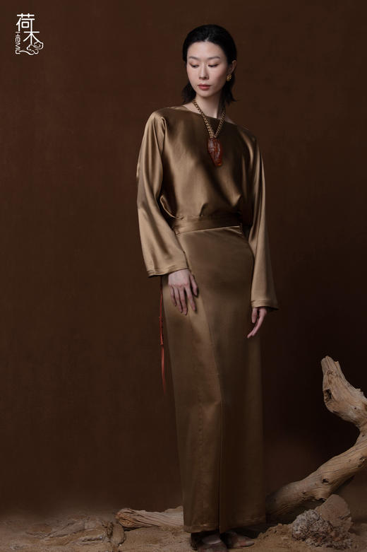 荷木HEMU丨关山月·半裙 商品图2