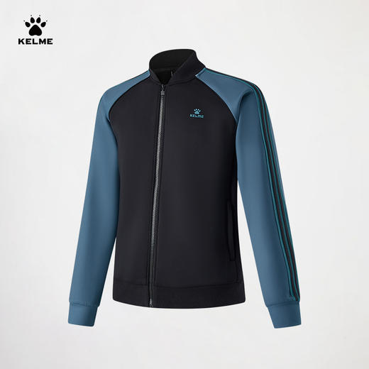 卡尔美复古文化系列男士针织外套（立领）6534WT1016 商品图0