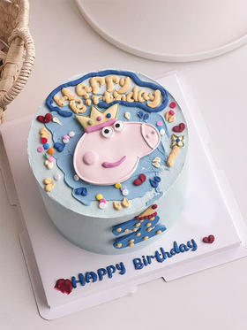 小猪佩奇手绘 - 千层