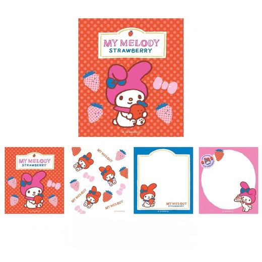 便签分装 古川纸工×Sanrio三丽鸥 便签（4枚） 商品图2