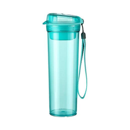 特百惠晶彩MAX塑料杯随心杯600ml（绿色/红色/蓝色/黑色/棕色颜色备注） 商品图0