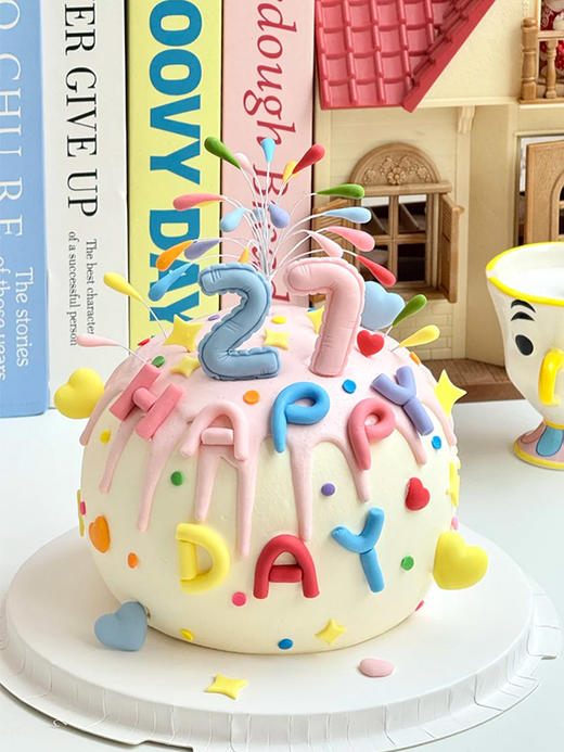 绽放烟花 - 戚风蛋糕 商品图0