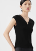 朗姿 设计感V领无袖针织背心LCET02KPR472 商品缩略图7