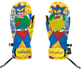 25/26Gee snowboard手套 蜡笔小新 动感超人