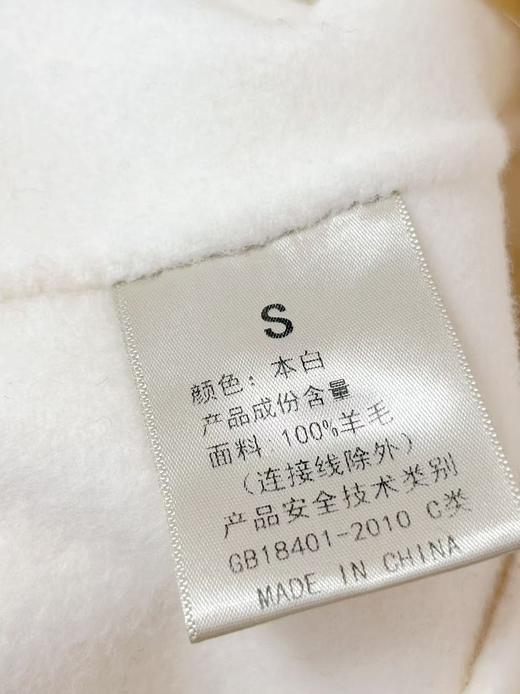 【高端系列】2265款100%羊毛肩部撞色双面尼大衣外套-喜出 商品图5