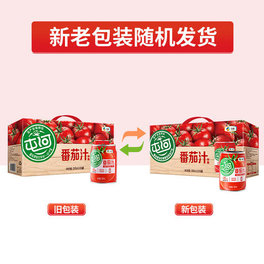 中粮屯河番茄汁礼盒245ml*10听/提（新老包装随机） 商品图7