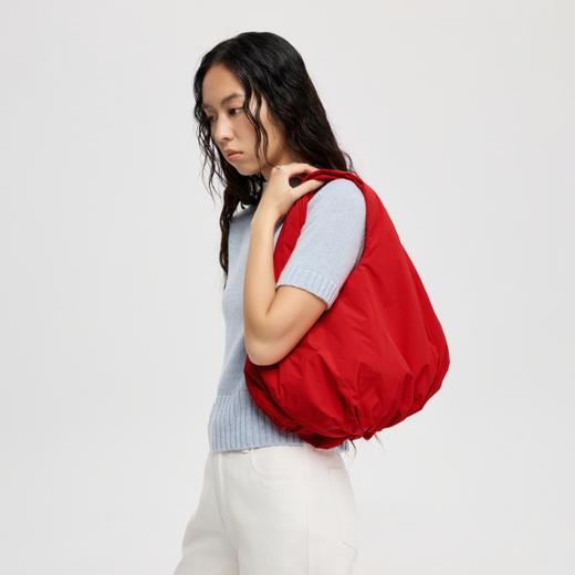 oneup花苞褶皱单肩包 商品图2