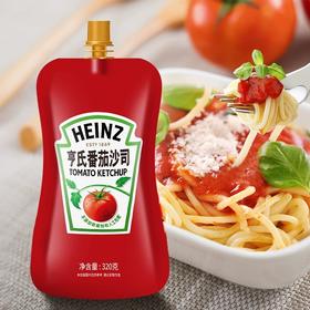 亨氏番茄酱320g包0脂肪儿童番茄沙司汉堡薯条披萨即食蘸料