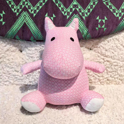 花布河马（大号） 商品图0