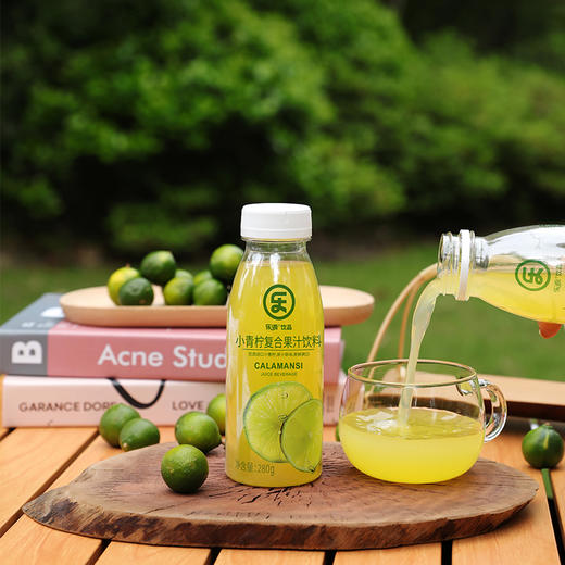 乐源 小青柠复合果汁饮料洁净版280g*9 商品图5