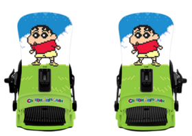 25/26Gee snowboard固定器 蜡笔小新 马格里特天空