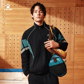 KELME卡尔美 【大K同款】复古文化系列男士梭织外套（立领）6534WT1017