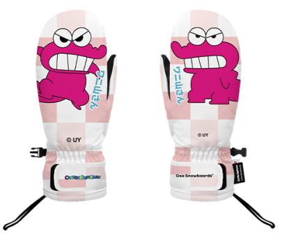 25/26Gee snowboard手套 蜡笔小新 鳄鱼山先生 商品图0