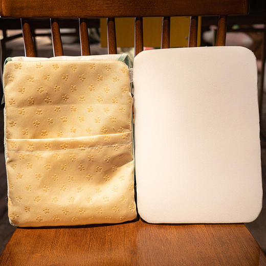 自然醒卡通学生收纳坐垫冰丝乳胶小学生椅垫教室补课坐垫凉垫QYL 商品图10