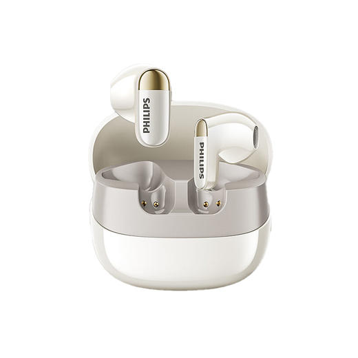 飞利浦（PHILIPS）蓝牙耳机真无线半入耳式运动跑步音乐耳麦降噪游戏低延迟长续航通用华为小米 TAT2169白色 商品图3